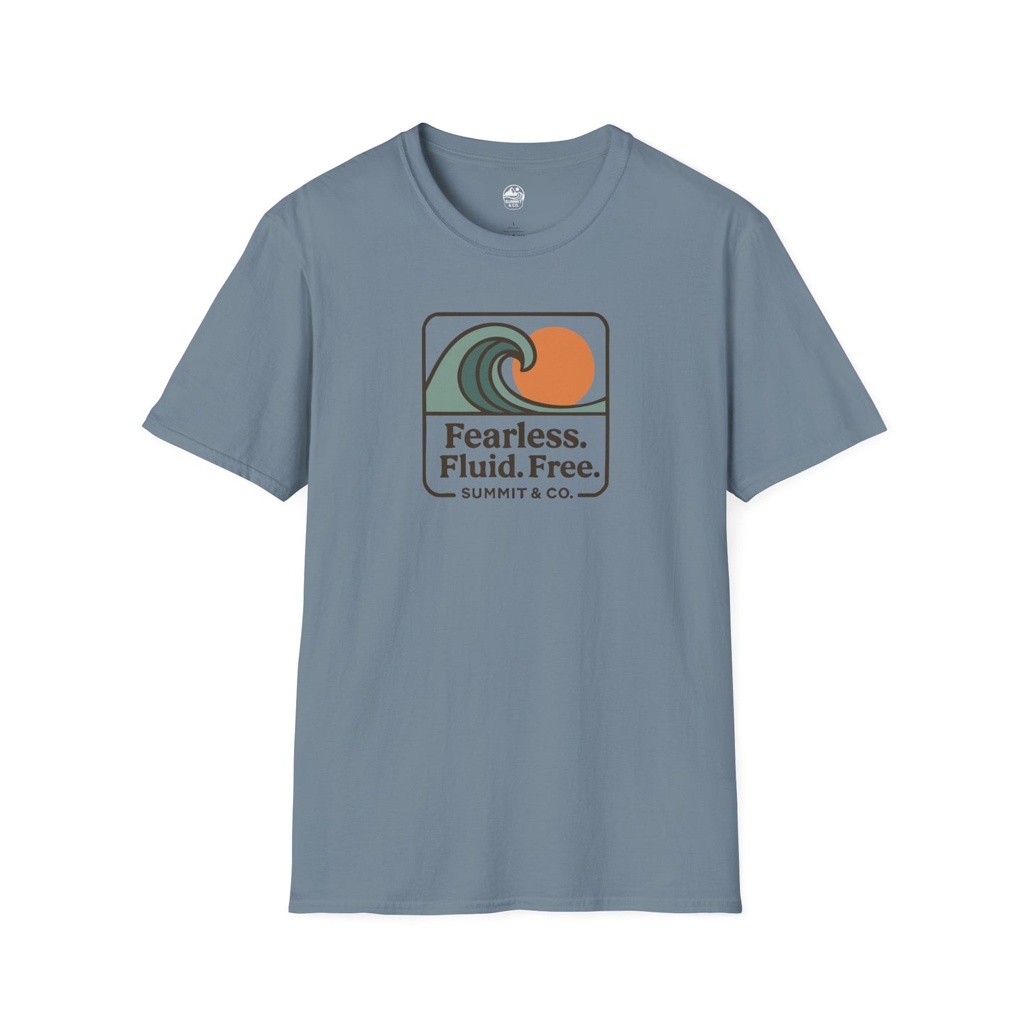 Summit&Co. Softstyle Tee-Fluid&Free
