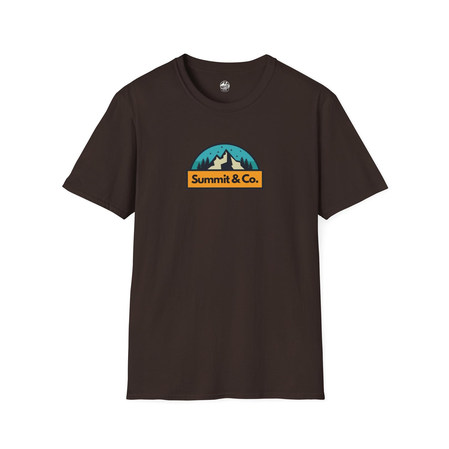 Summit & Co. Softstyle Tee-Vintage Logo