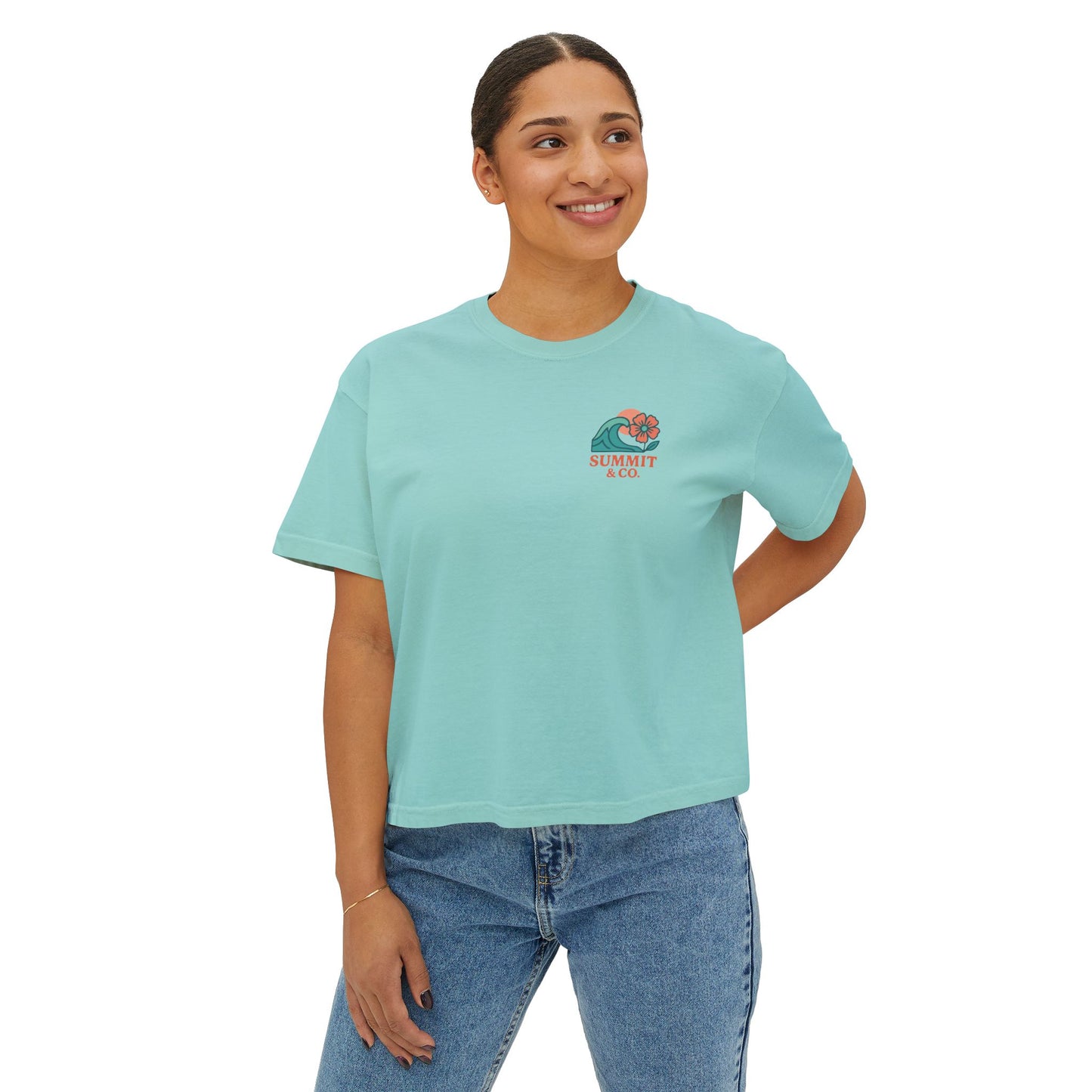 Summit&Co. Women's Boxy Tee