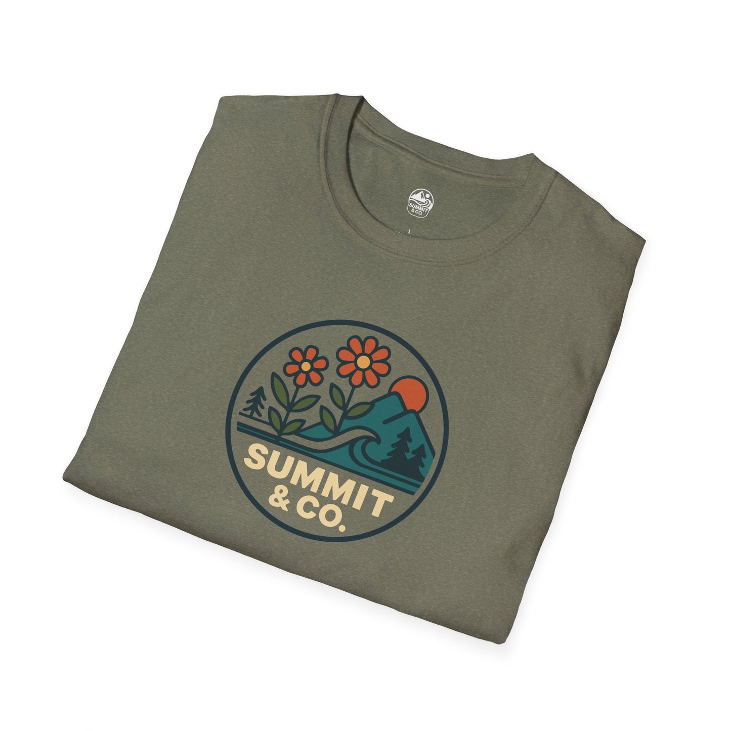 Summit&Co. Softstyle Tee-Floral