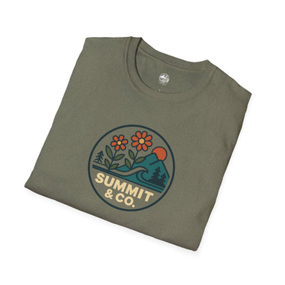 Summit&Co. Softstyle Tee-Floral