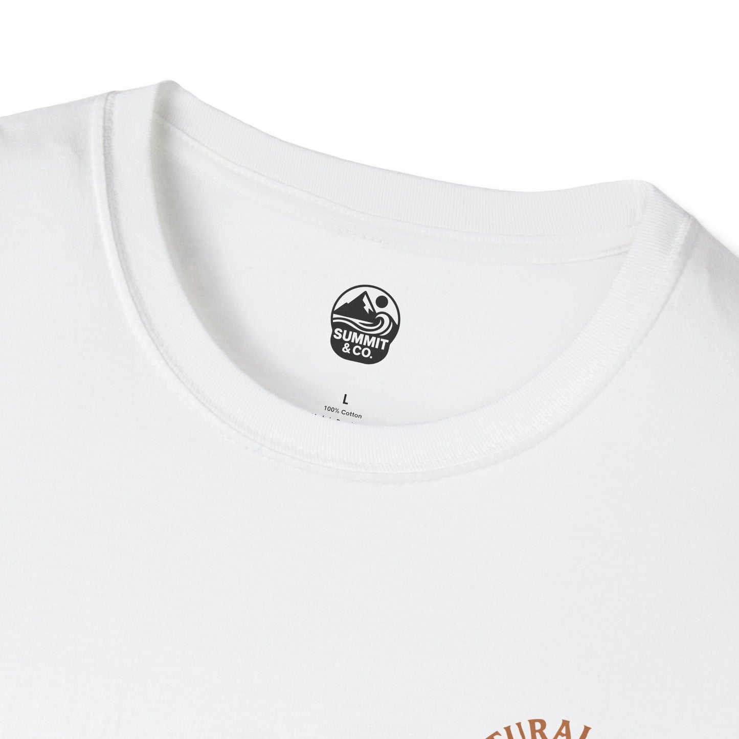 Summit&Co. Softstyle Tee-Natural Explorer