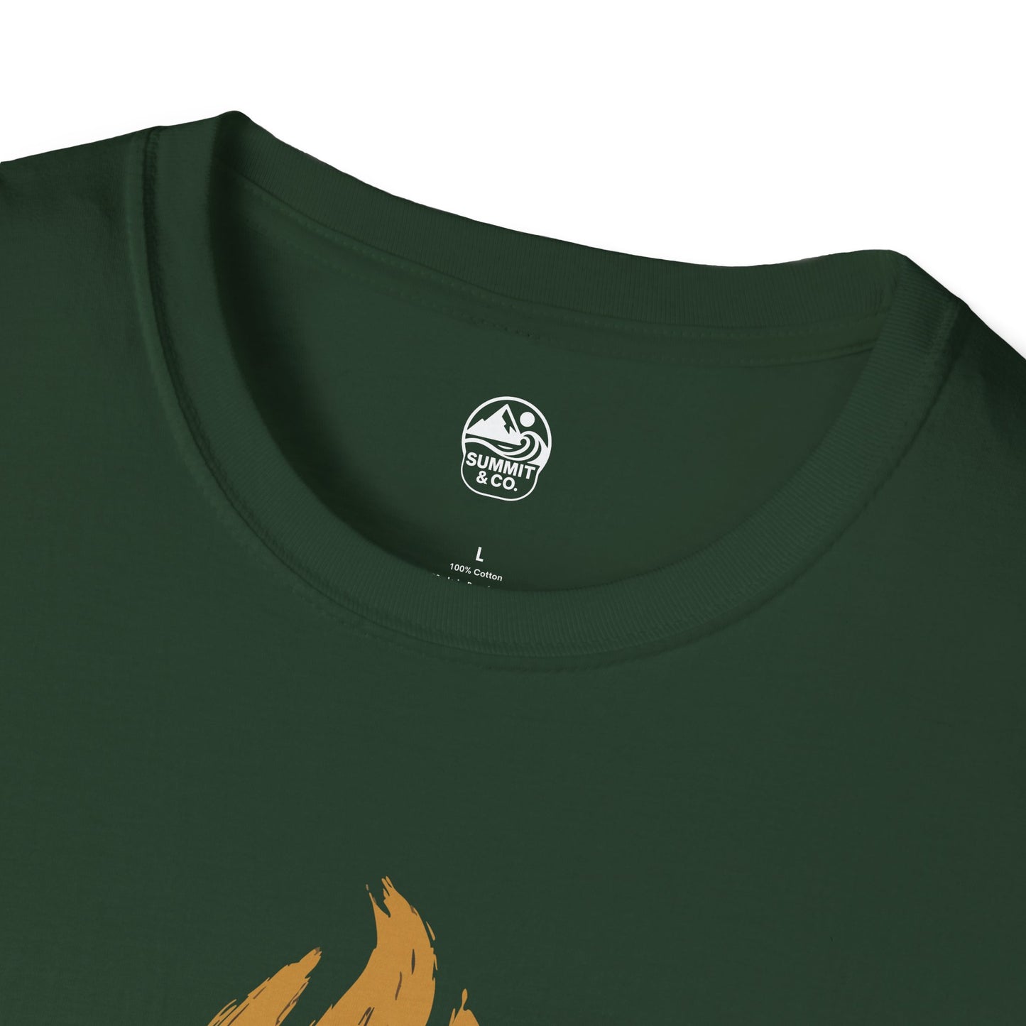 Summit&Co. Softstyle Tee- Brushed Fire
