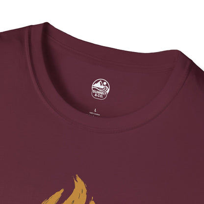 Summit&Co. Softstyle Tee- Brushed Fire