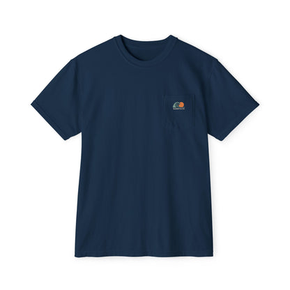 Comfortable Women's Pocket T-Shirt- Logo