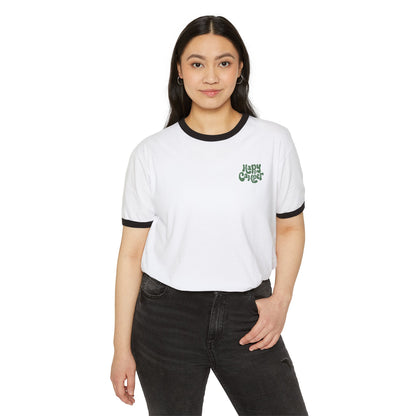 Summit&Co. Women's Ringer Happy Camper Tee