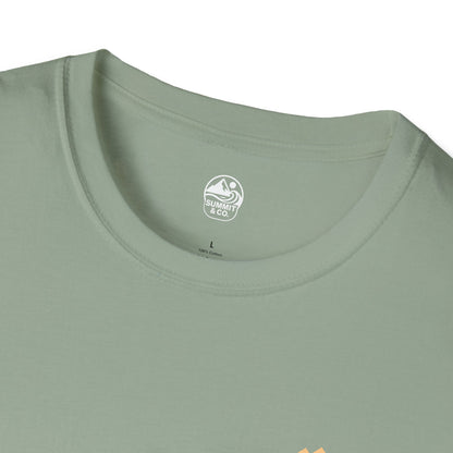 Summit&Co. Softstyle Tee-Mountain& Line