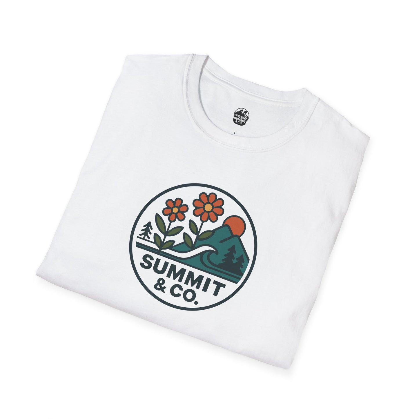 Summit&Co. Softstyle Tee-Floral