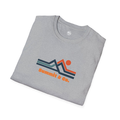 Summit&Co. Softsyle Tee-Abstract Lines