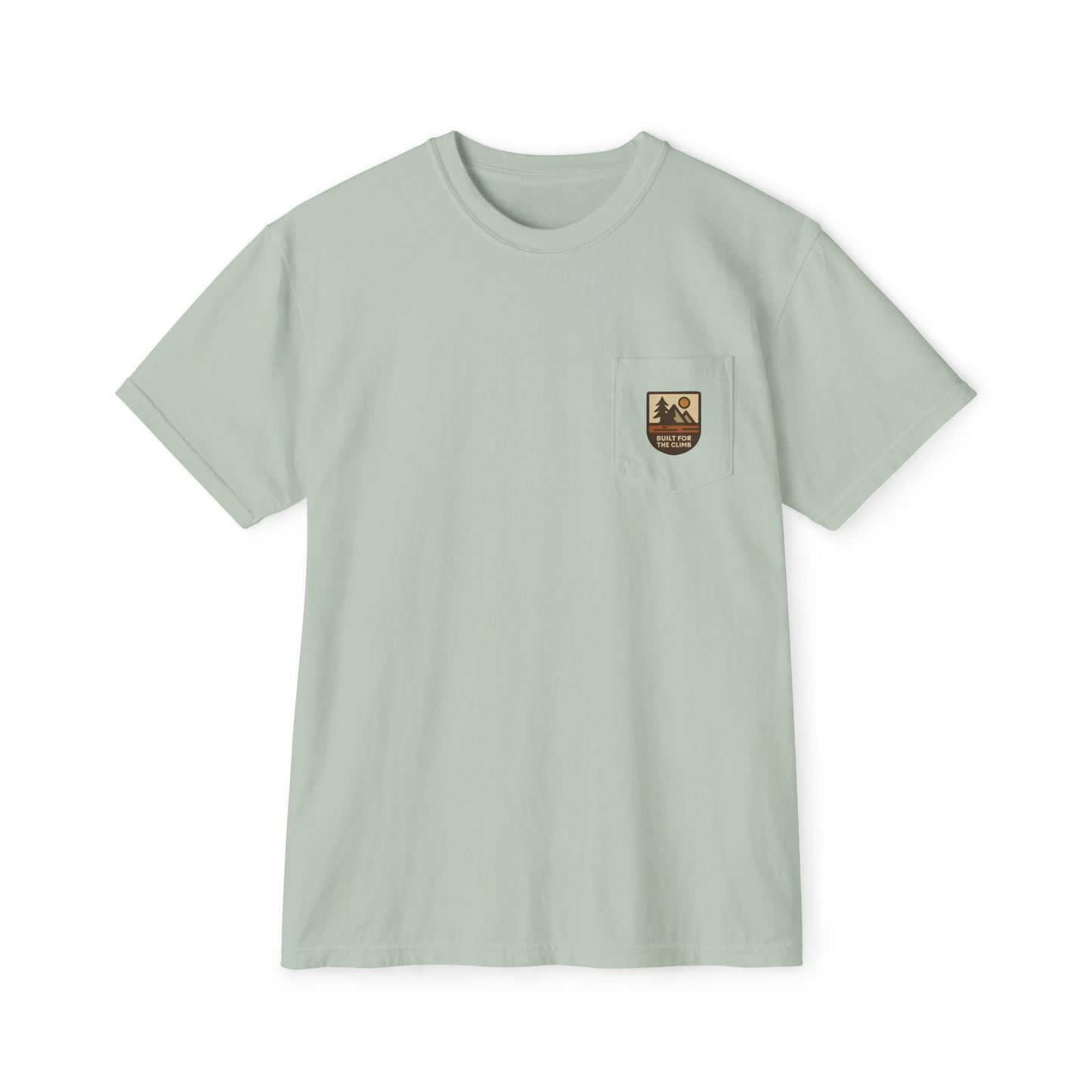 Summit&Co. Pocket logo Built For the climb Tee