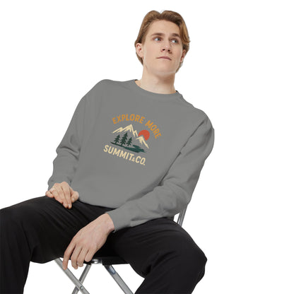 Women's Garment-Dyed Explore More Sweatshirt