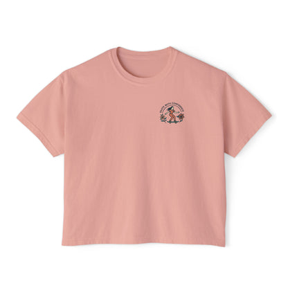 Summit&Co. Women's Boxy Tee-Skate with Confidence