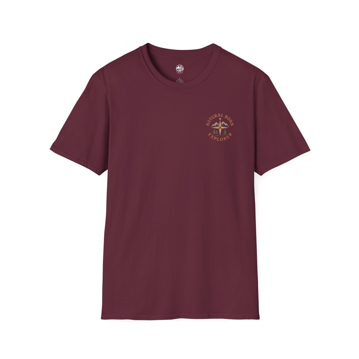 Summit&Co. Softstyle Tee-Natural Explorer