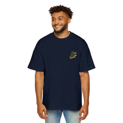 Men's Heavy Oversized Tee-Skate Logo