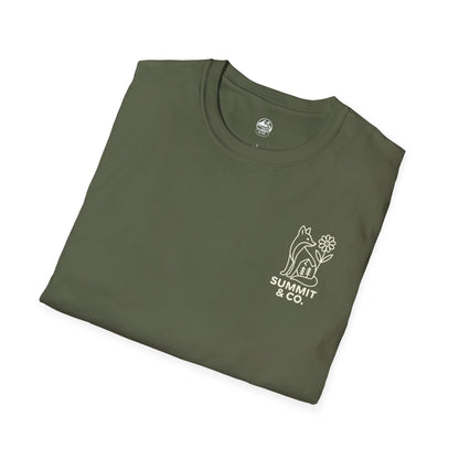 Summit&Co. Women's Softstyle Minimal Fox Tee