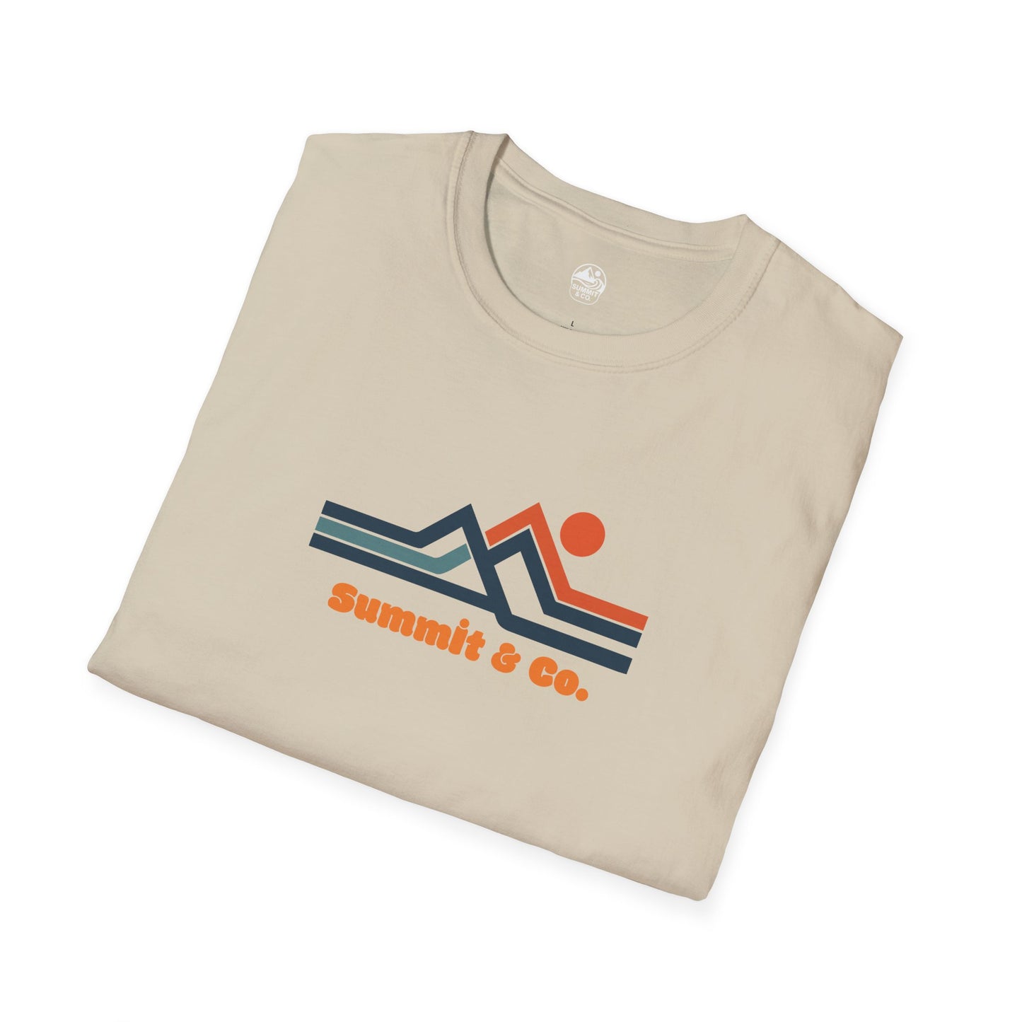 Summit&Co. Softsyle Tee-Abstract Lines