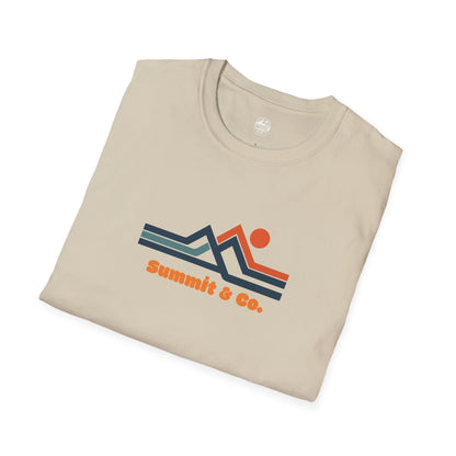 Summit&Co. Softsyle Tee-Abstract Lines