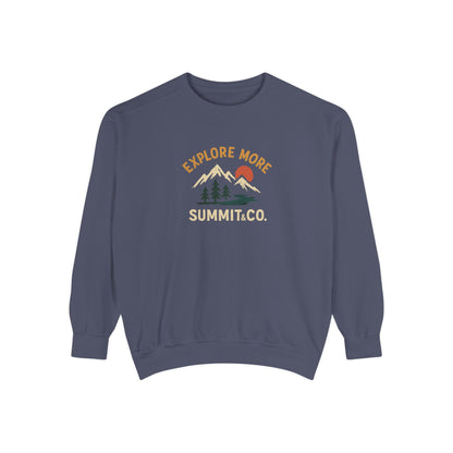 Women's Garment-Dyed Explore More Sweatshirt