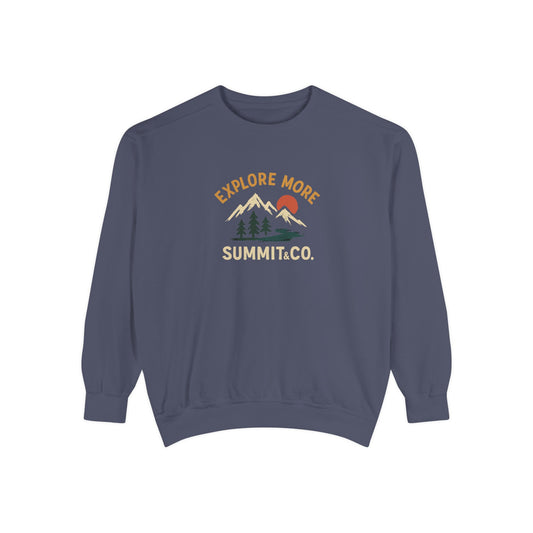 Women's Garment-Dyed Explore More Sweatshirt