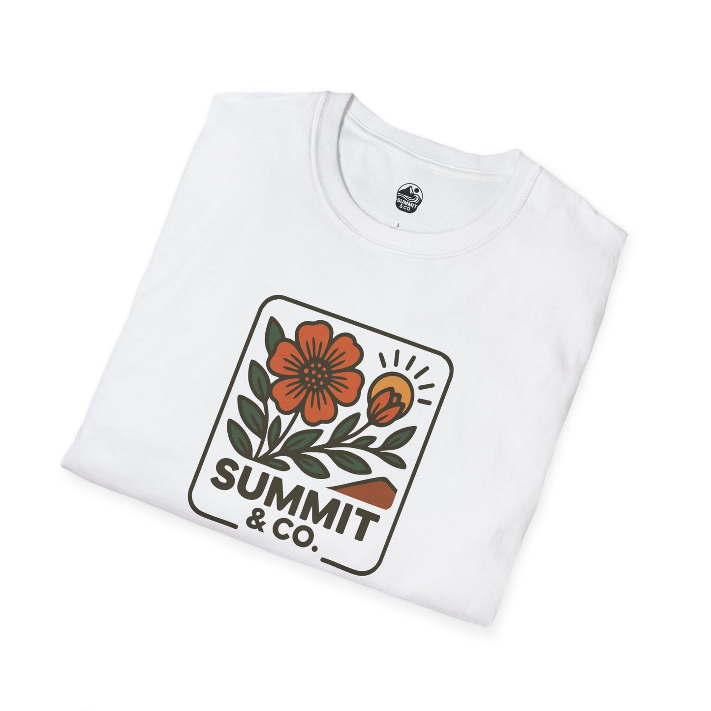 Summit&Co. Softsyle Tee-Flowers