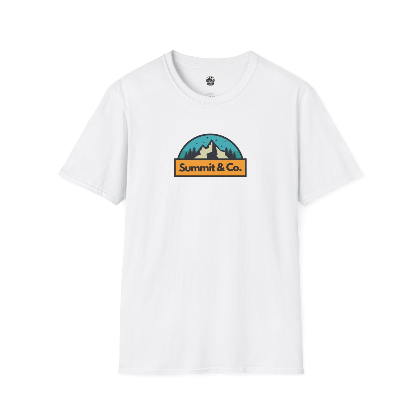 Summit & Co. Softstyle Tee-Vintage Logo