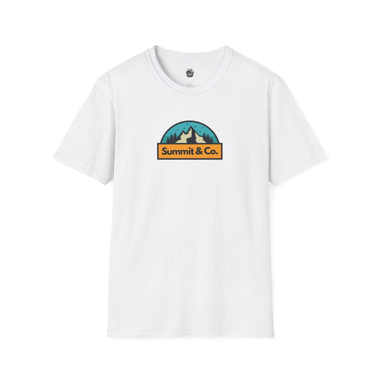 Summit & Co. Softstyle Tee-Vintage Logo