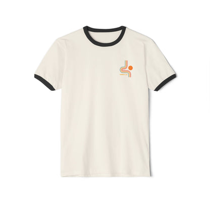 Summit&Co. Women's Ringer Abstract Logo Tee