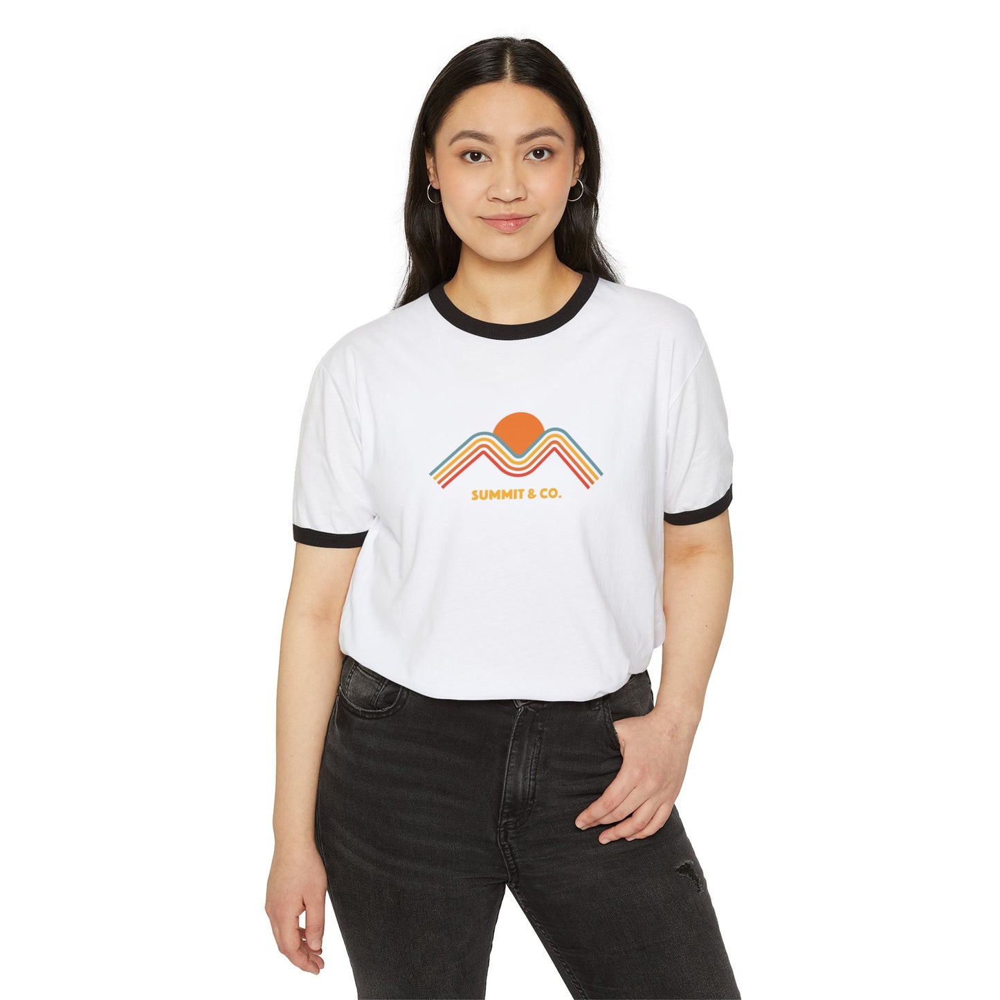 Summit&Co. Women's Ringer Tee