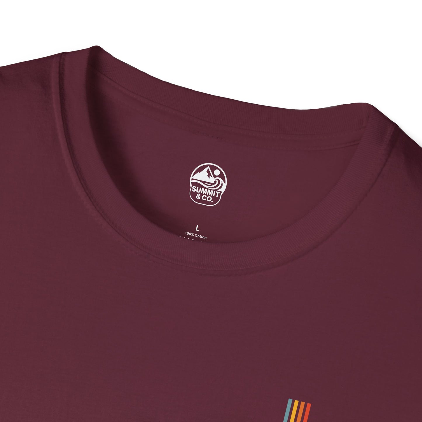 Summit&Co. Vintage Horizontal Lines Tee