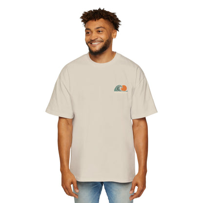 Men's Heavy Oversized Tee-Wavey