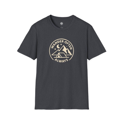 Summit&Co.  Softstyle Tee-Wander Often Always
