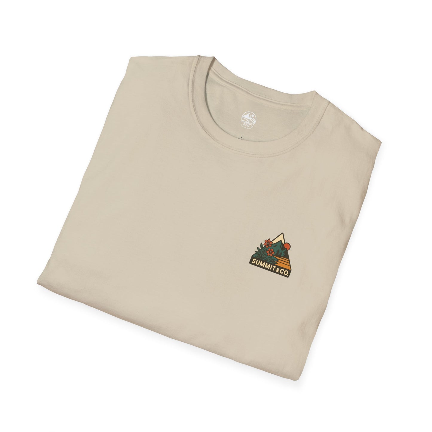 Summit&Co. Softstyle Tee-Triangular Flowers