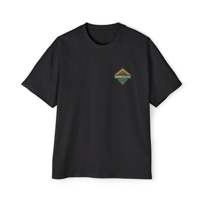 Men's Heavy Oversized Tee-Diamond Logo
