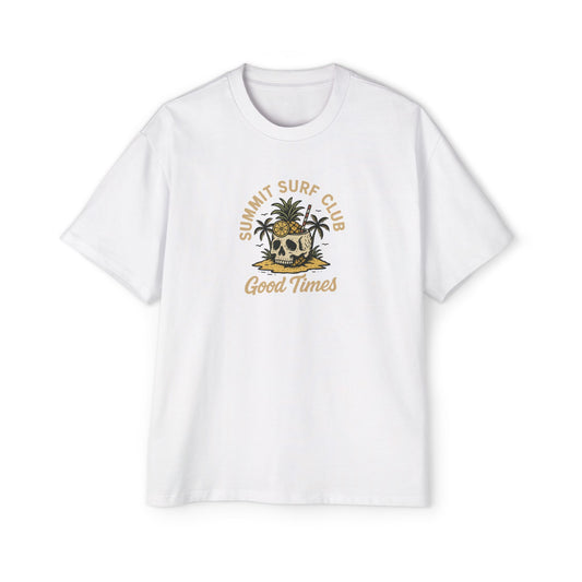 Men's Heavy Oversized Tee-Summit Surf Club