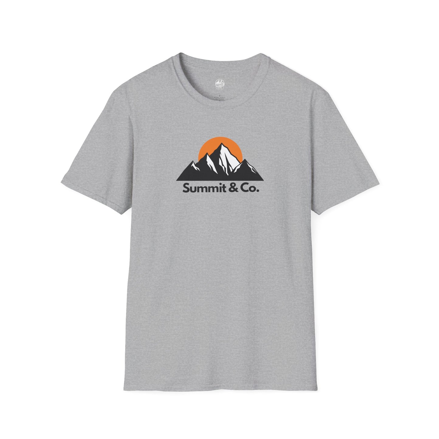 Summit&Co. Softstyle Tee-Mountain& Sun