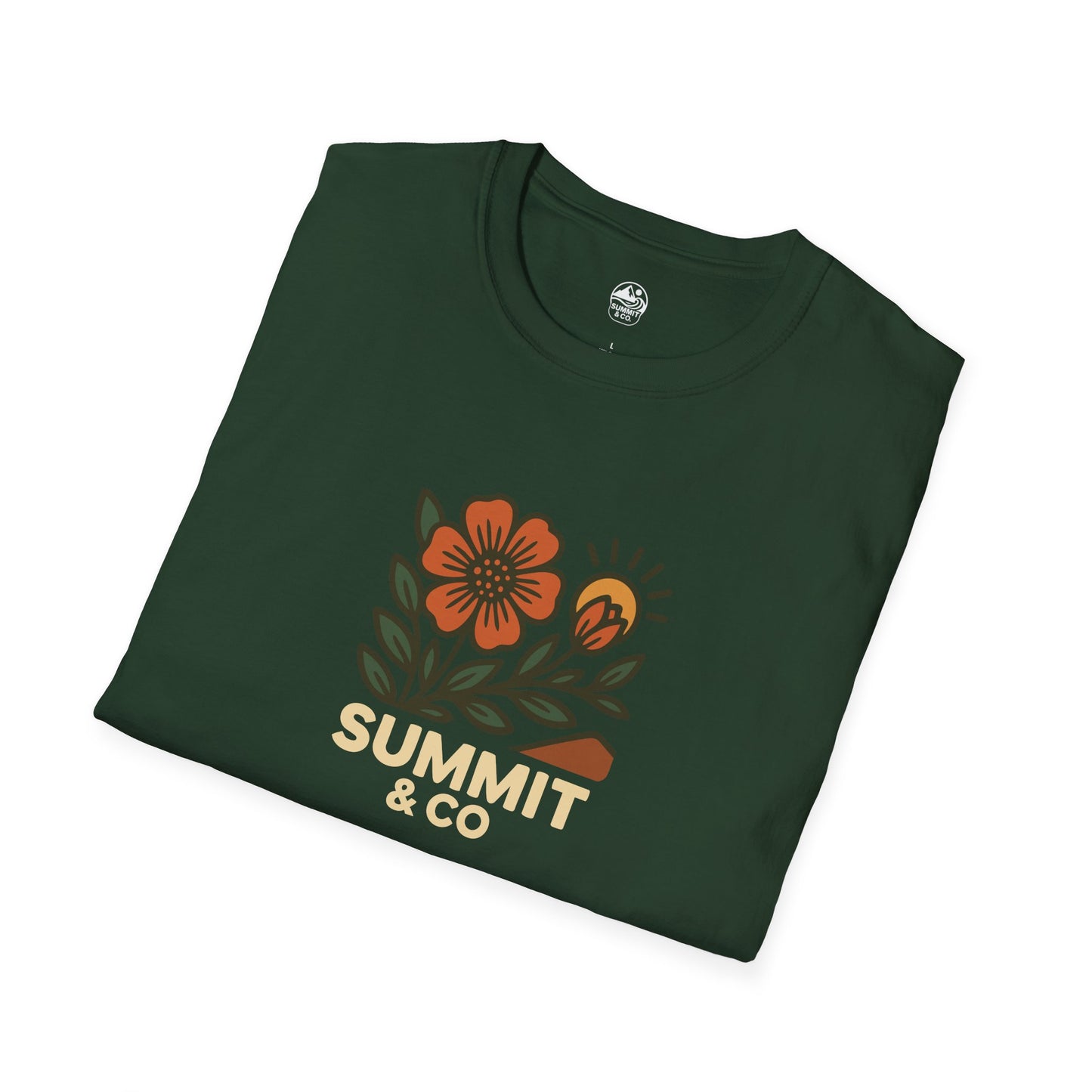 Summit&Co. Softsyle Tee-Flowers