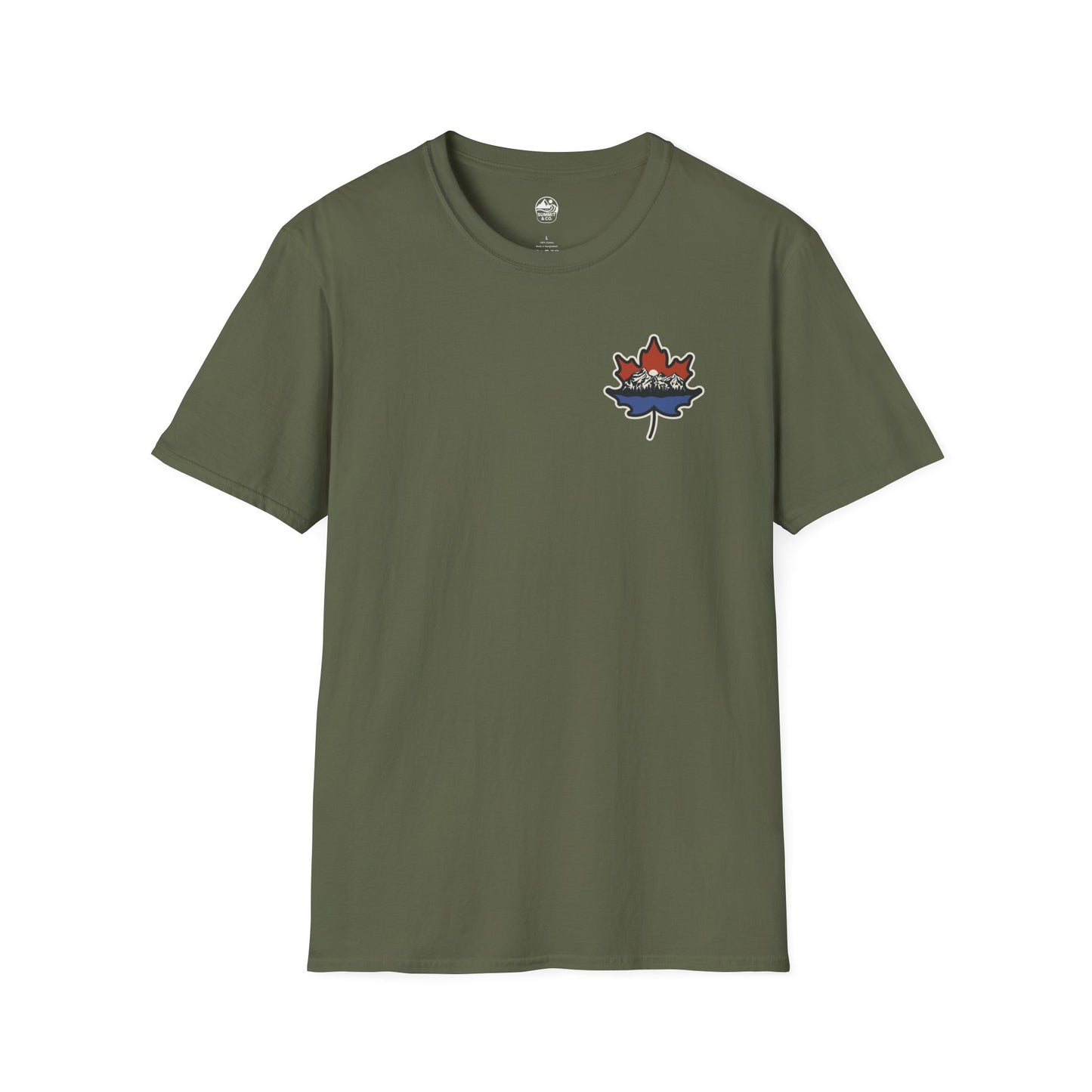 Summit&Co. Softstyle Tee-Vintage Leaf