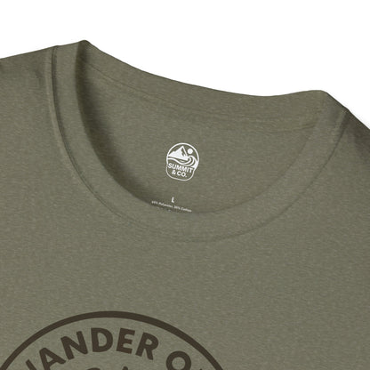 Summit&Co.  Softstyle Tee-Wander Often Always