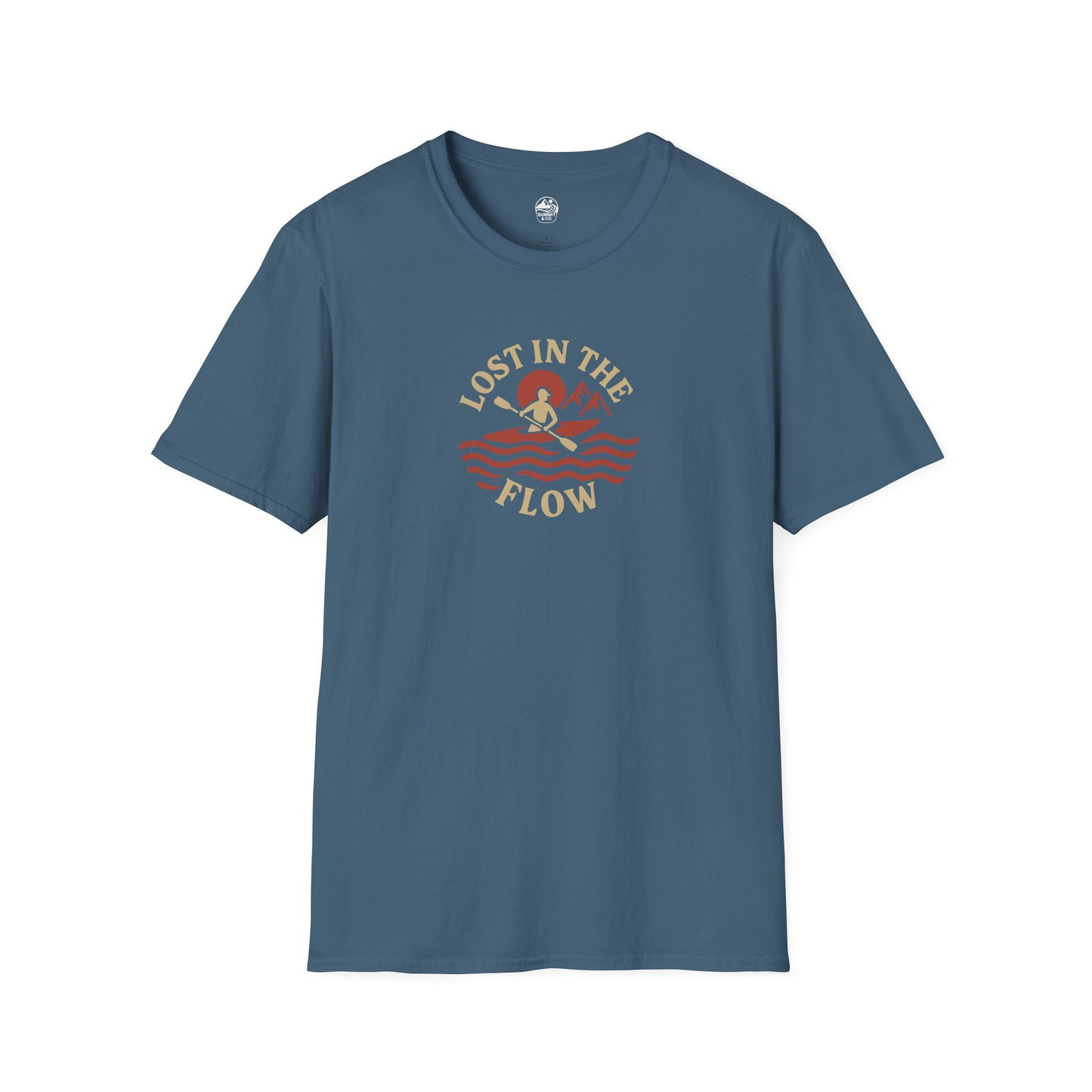 Summit&Co. Softstyle Tee-Lost In The Flow (w/Back Design)