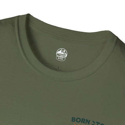 Summit&Co. Softstyle Tee-Born To Cruise (w/Back Design)
