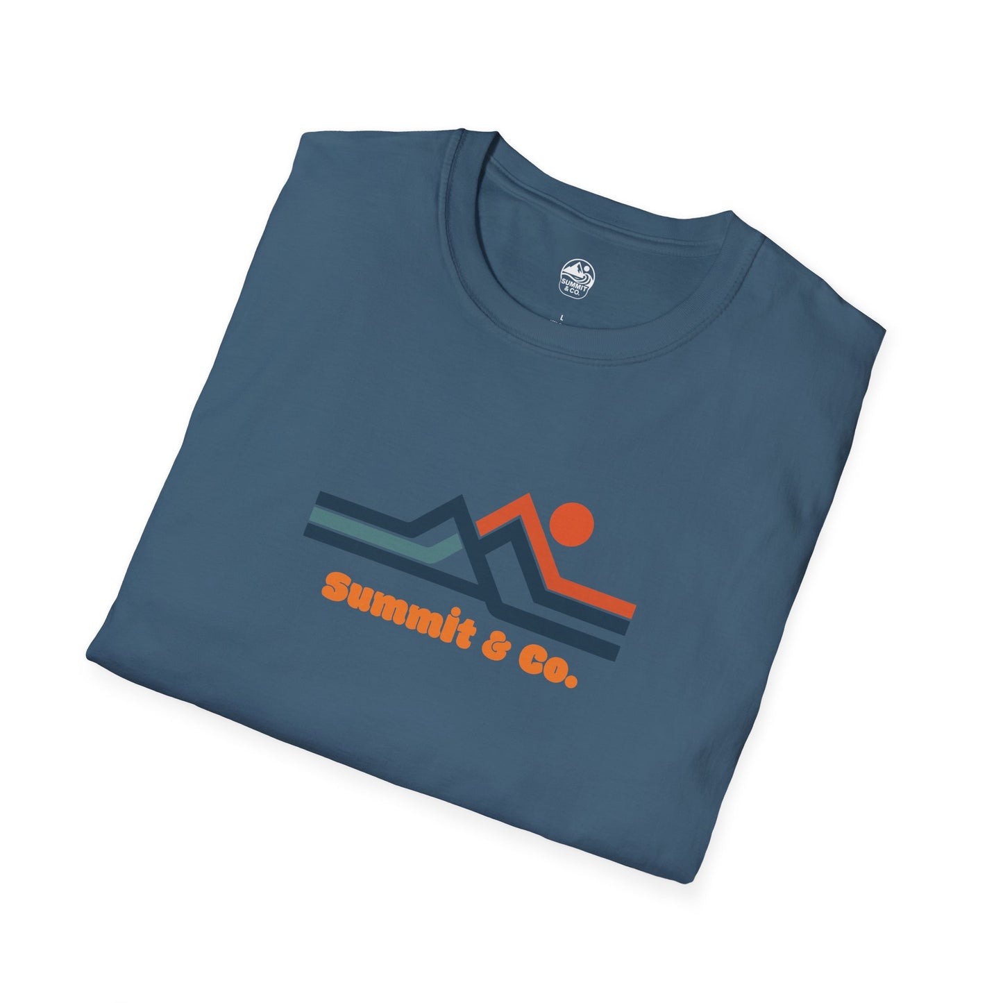 Summit&Co. Softsyle Tee-Abstract Lines