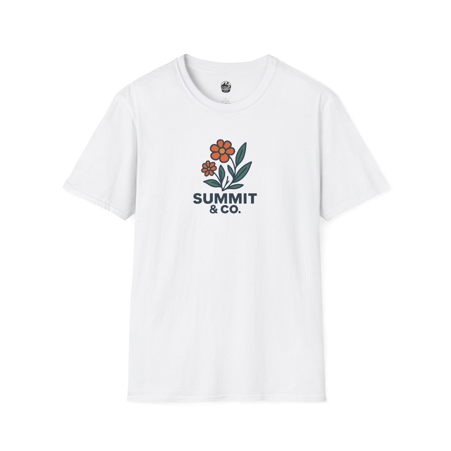 Summit&Co. Softstyle Floral Tee