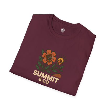 Summit&Co. Softsyle Tee-Flowers