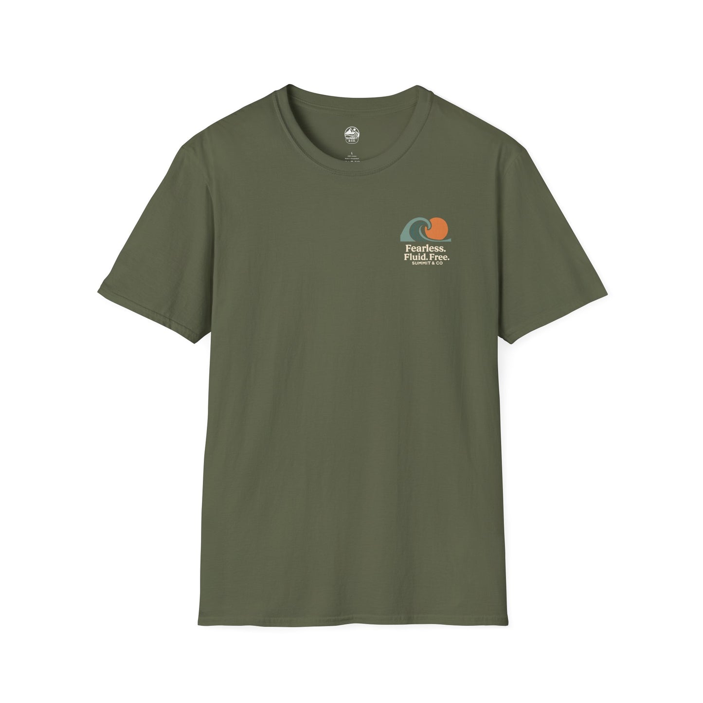 Summit&Co. Softstyle Tee-Fluid&Free
