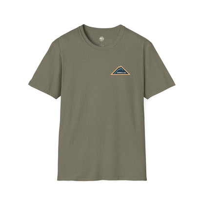 Summit&Co. Softstyle Tee-Mountain& Line