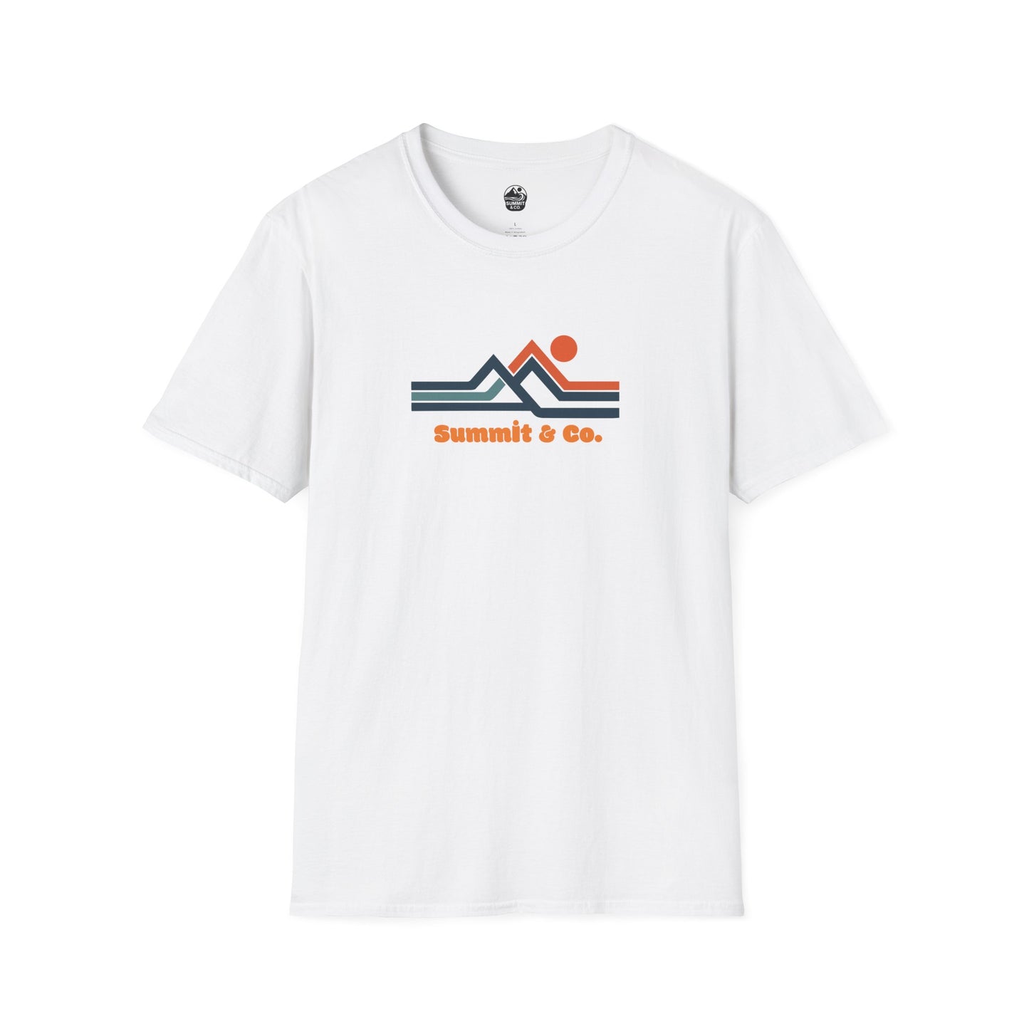 Summit&Co. Softsyle Tee-Abstract Lines