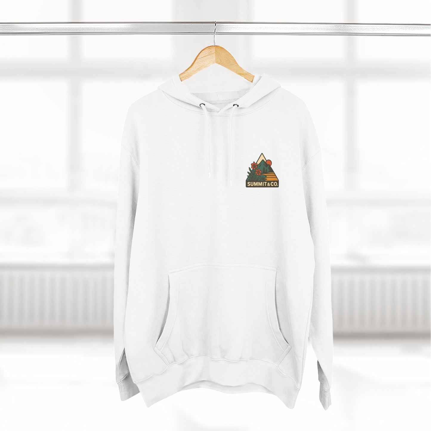 Summit&Co. Triangle Flower Hoodie