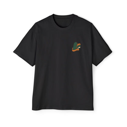 Men's Heavy Oversized Tee-Skate Logo