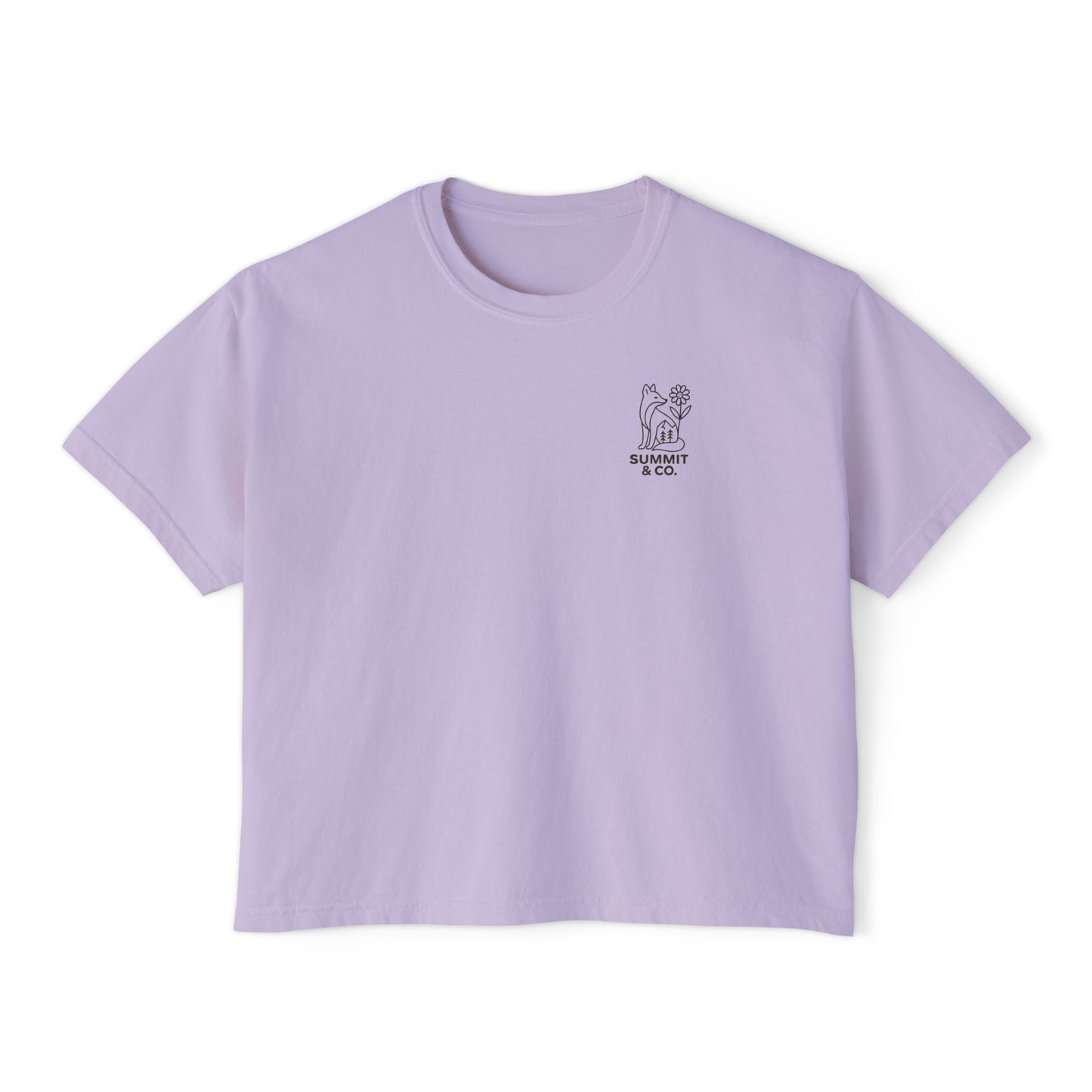 Summit&Co .Fox Women Boxy Tee