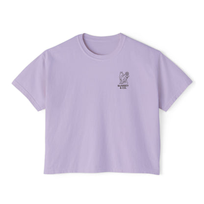 Summit&Co .Fox Women Boxy Tee